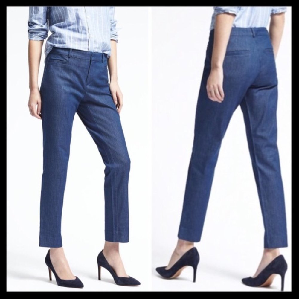 NWOT Banana Republic Sloan Denim Pants